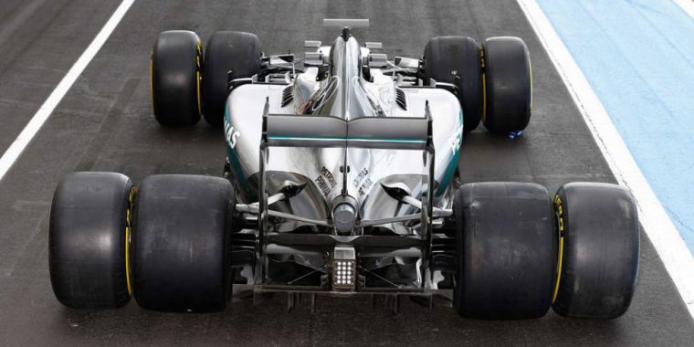 New 2017 F1 Tires