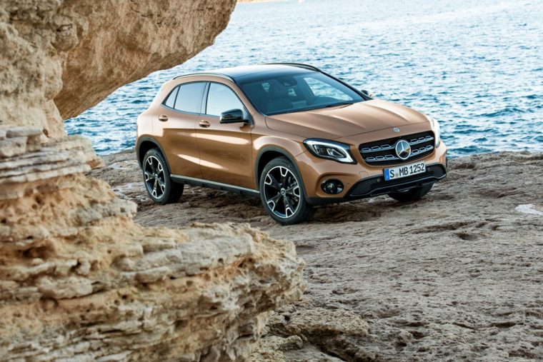 The new 2018 Mercedes-Benz GLA was first shown at the 2017 Detroit Auto Show