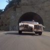 The Bull emerges from tunne Death Race 2000 film carl