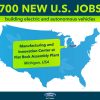 Ford infographic new jobs at Flat Rock Assembly Plant