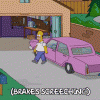 Homer Simpson car