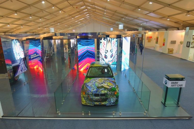 Another view of BMW's 13th Art Car