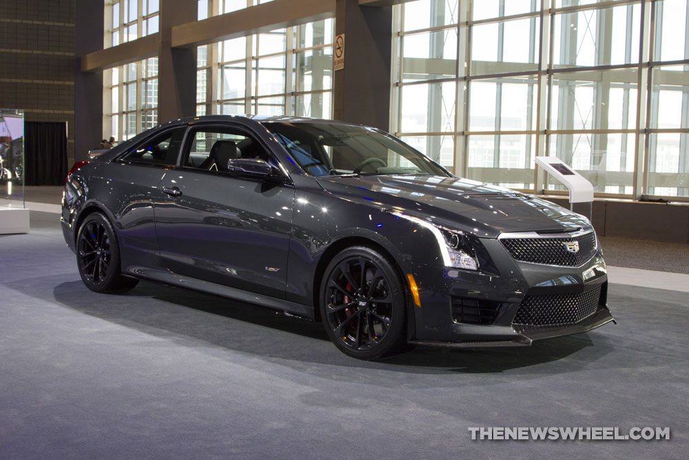 Cadillac brought its entire model lineup to the 2017 Chicago Auto Show, including the 2017 Cadillac ATS-V Coupe