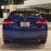 2017 Acura ILX blue sedan car on display Chicago Auto Show