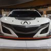 2017 Acura NSX GT3 white racecar on display Chicago Auto Show