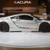 2017 Acura NSX GT3 white racecar on display Chicago Auto Show