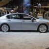 2017 Acura RLX silver sedan car on display Chicago Auto Show