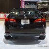 2017 Acura TLX black sedan car on display Chicago Auto Show