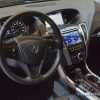 2017 Acura TLX black sedan car on display Chicago Auto Show