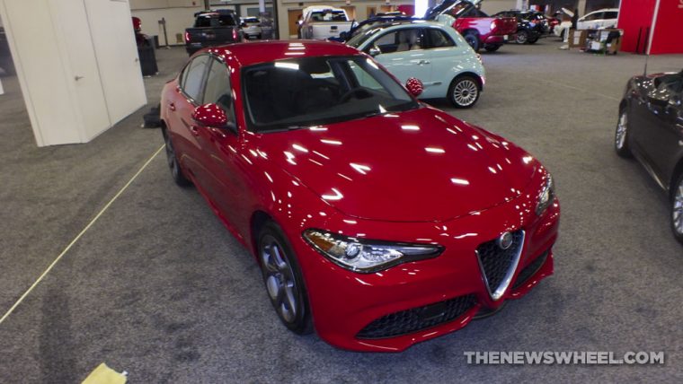 The 2017 Alfa Romeo Giulia was one of the most stunning cars at the 2017 Dayton Auto Show