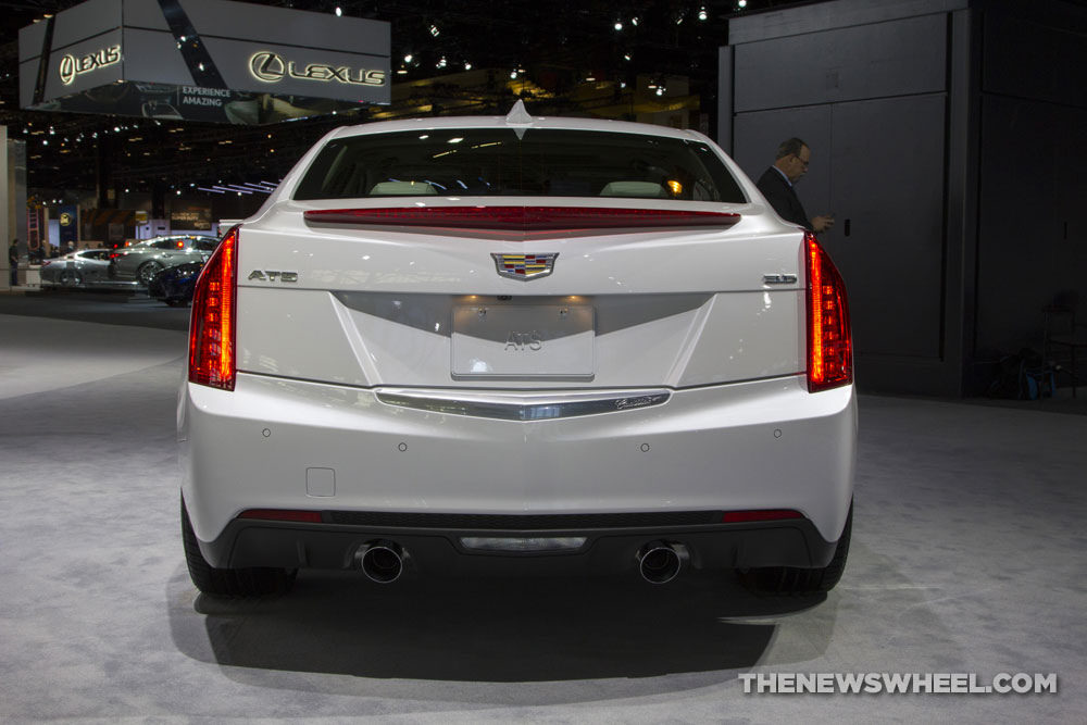 Cadillac brought its entire model lineup to the 2017 Chicago Auto Show, including the 2017 Cadillac ATS Sedan