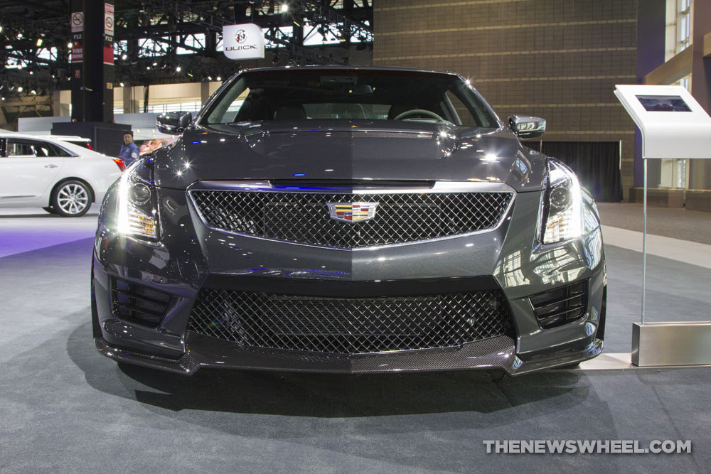 Cadillac brought its entire model lineup to the 2017 Chicago Auto Show, including the 2017 Cadillac ATS-V Coupe