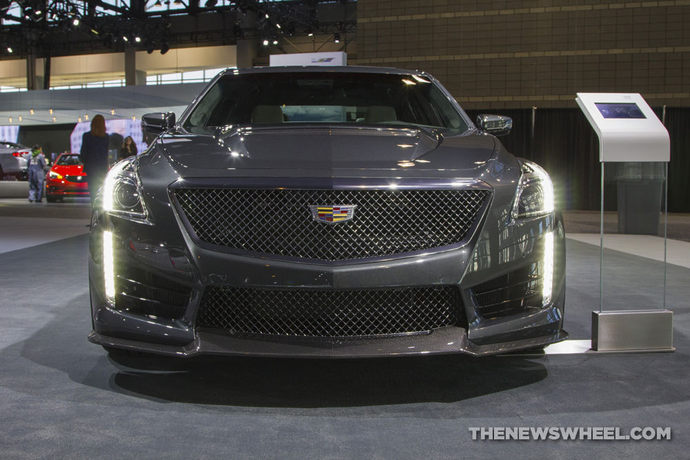 Cadillac brought its entire model lineup to the 2017 Chicago Auto Show, including the 2017 Cadillac CTS-V