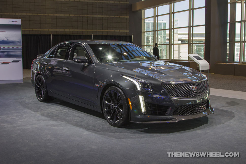 Cadillac brought its entire model lineup to the 2017 Chicago Auto Show, including the 2017 Cadillac CTS-V