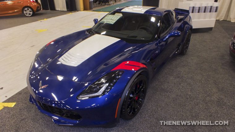 The 2017 Corvette Grand Sport was one of the most stunning cars at the 2017 Dayton Auto Show