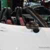 2017 Fiat 124 Spider white convertible car on display Chicago Auto Show