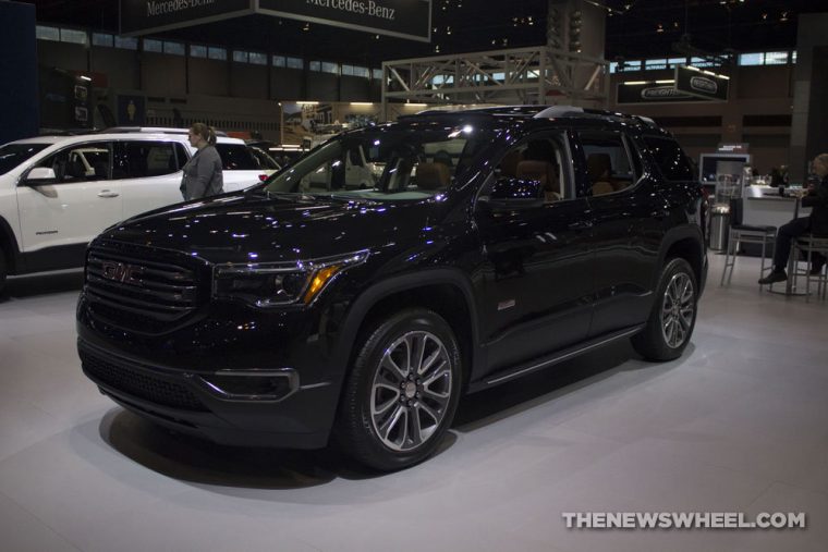 GMC brought its full lineup of vehicles to the 2017 Chicago Auto Show, including the 2017 GMC Acadia All Terrain