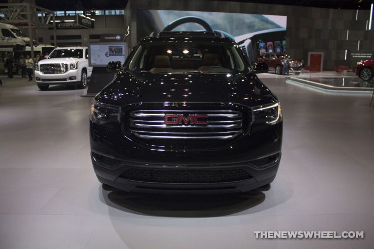 GMC brought its full lineup of vehicles to the 2017 Chicago Auto Show, including the 2017 GMC Acadia All Terrain