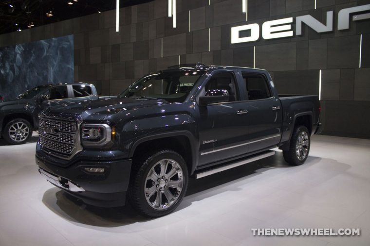 GMC brought its full lineup of vehicles to the 2017 Chicago Auto Show, including the 2017 GMC Sierra Denali