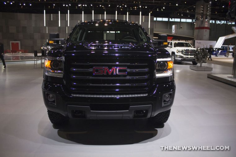 GMC brought its full lineup of vehicles to the 2017 Chicago Auto Show, including the 2017 GMC Sierra HD SLT All Terrain