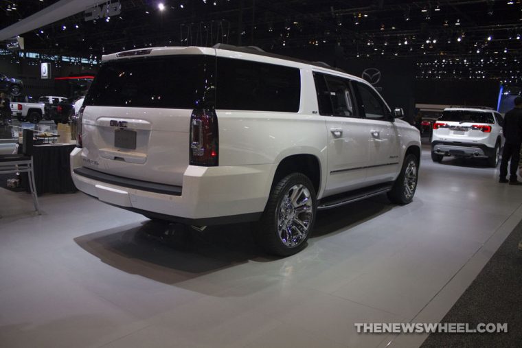 GMC brought its full lineup of vehicles to the 2017 Chicago Auto Show, including the 2017 GMC Yukon XL