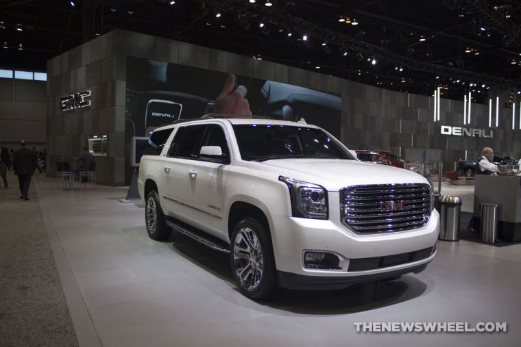 GMC brought its full lineup of vehicles to the 2017 Chicago Auto Show, including the 2017 GMC Yukon XL