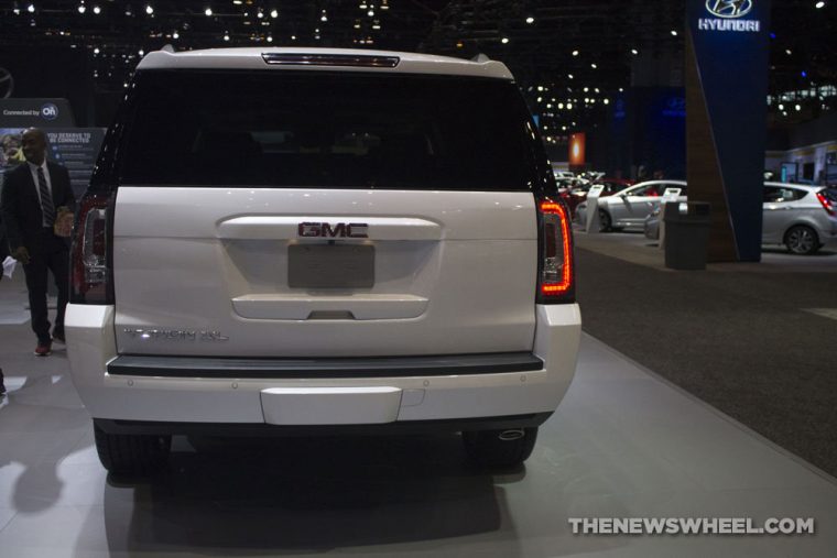 GMC brought its full lineup of vehicles to the 2017 Chicago Auto Show, including the 2017 GMC Yukon XL