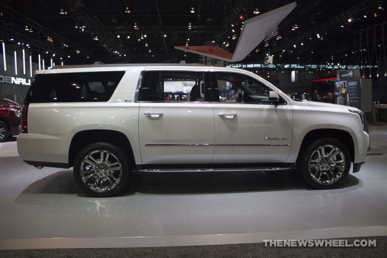 GMC brought its full lineup of vehicles to the 2017 Chicago Auto Show, including the 2017 GMC Yukon XL