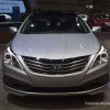 2017 Hyundai Azera Limited silver luxury sedan Chicago Auto Show pictures