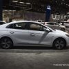 2017 Hyundai Ioniq hybrid electric car EV white Chicago Auto Show