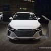 2017 Hyundai Ioniq hybrid electric car EV white Chicago Auto Show