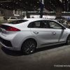 2017 Hyundai Ioniq hybrid electric car EV white Chicago Auto Show