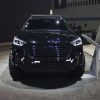 2017 Hyundai Santa Fe Rockstar Concept SUV black custom design at Chicago Auto Show