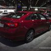 2017 Hyundai Sonata Sport 2.0T red sedan car on display Chicago Auto Show