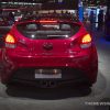 2017 Hyundai Veloster Turbo red car body Chicago Auto Show