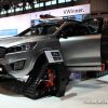 2017 Kia Sorento Ski Gondola gray SUV on display Chicago Auto Show