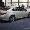 2017 Lexus ES 300h gold sedan car on display Chicago Auto Show