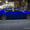 2017 Lexus GS F blue sedan car on display Chicago Auto Show