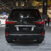 2017 Lexus LX black SUV on display Chicago Auto Show