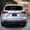 2017 Lexus NX Turbo F Sport silver SUV on display Chicago Auto Show