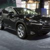 2017 Lexus NX Turbo black SUV on display Chicago Auto Show