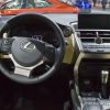 2017 Lexus NX Turbo black SUV on display Chicago Auto Show