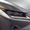 2017 Lexus RX 350 silver SUV on display Chicago Auto Show