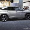 2017 Lexus RX 350 silver SUV on display Chicago Auto Show