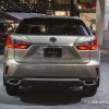 2017 Lexus RX 350 silver SUV on display Chicago Auto Show