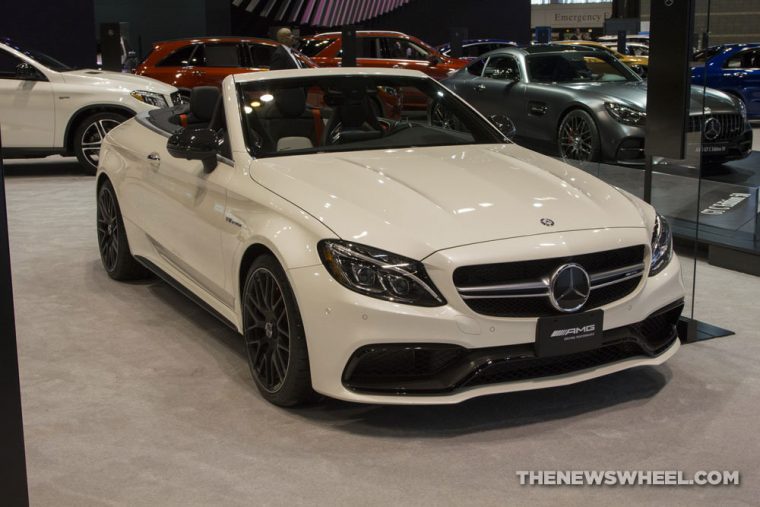 Mercedes-Benz brought its full fleet of vehicles to the 2017 Chicago Auto Show, including the 2017 Mercedes-Benz C-Class