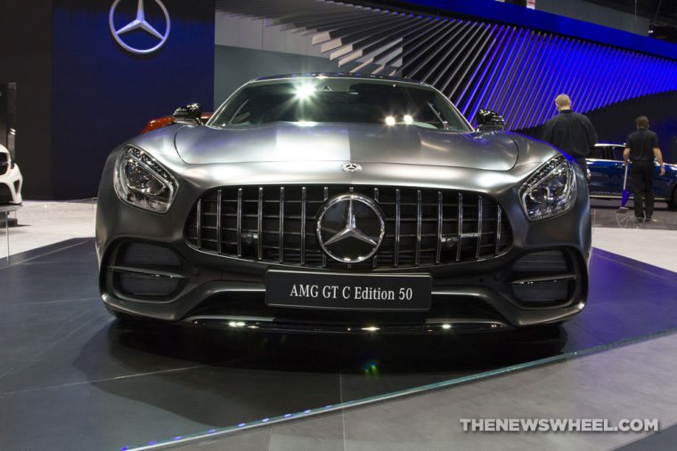 Mercedes-Benz brought its full fleet of vehicles to the 2017 Chicago Auto Show, including the 2017 Mercedes-AMG GT-C 50 Edition