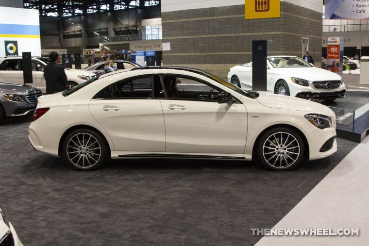 Mercedes-Benz brought its full fleet of vehicles to the 2017 Chicago Auto Show, including the 2017 Mercedes-Benz CLA-Class