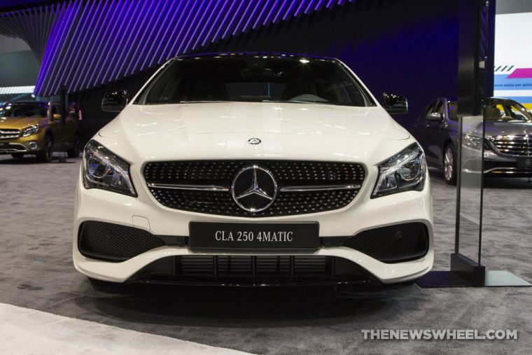 Mercedes-Benz brought its full fleet of vehicles to the 2017 Chicago Auto Show, including the 2017 Mercedes-Benz CLA-Class