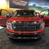 2017 Nissan Titan King Cab pickup Truck at Chicago Auto Show grille